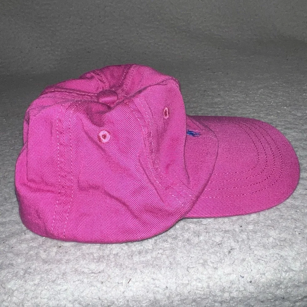 Polo Ralph Lauren Baby Toddler Size 12-24 Months Pink Baseball Cap Blue Pony